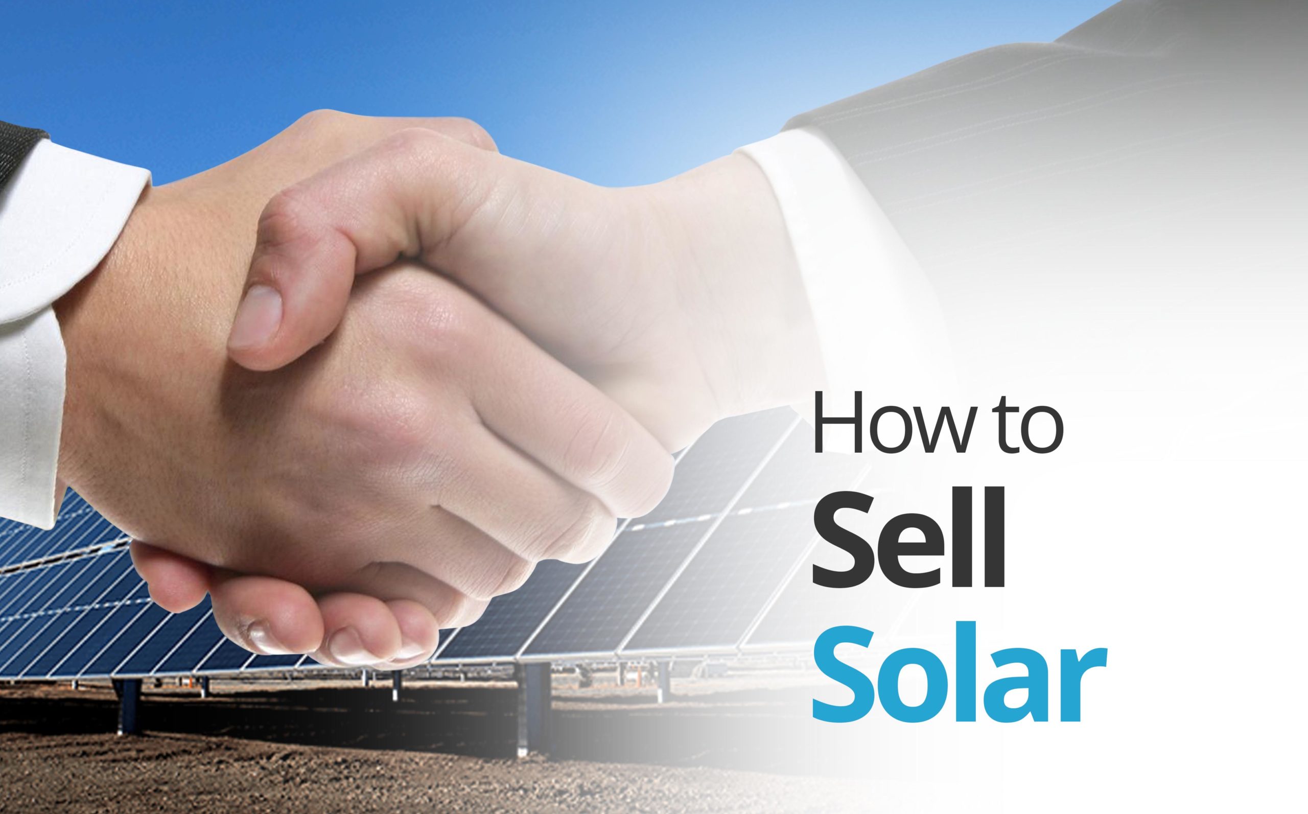 How to Sell Solar